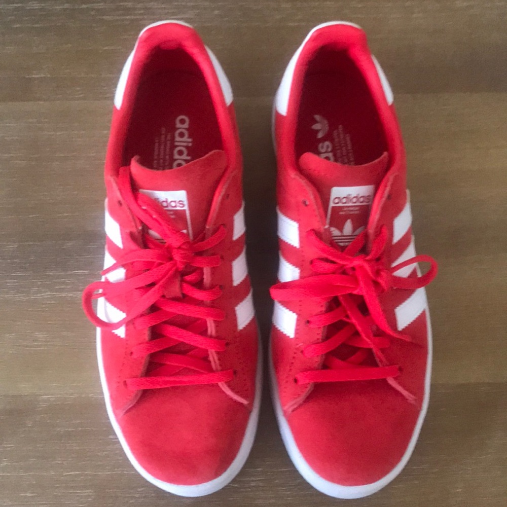 Adidas Campus Red NWOT